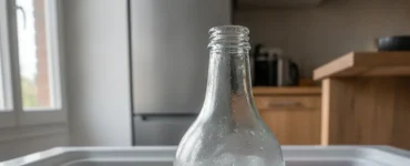 mettre bouteille verre congelateur